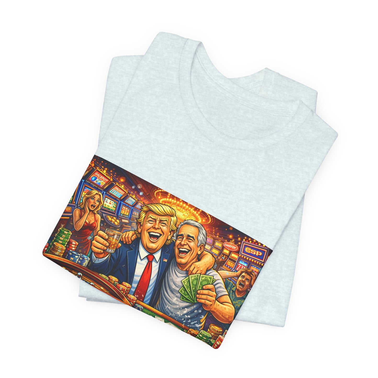 Stop Electing Creeps Graphic Tee — Political Satire T‑Shirt