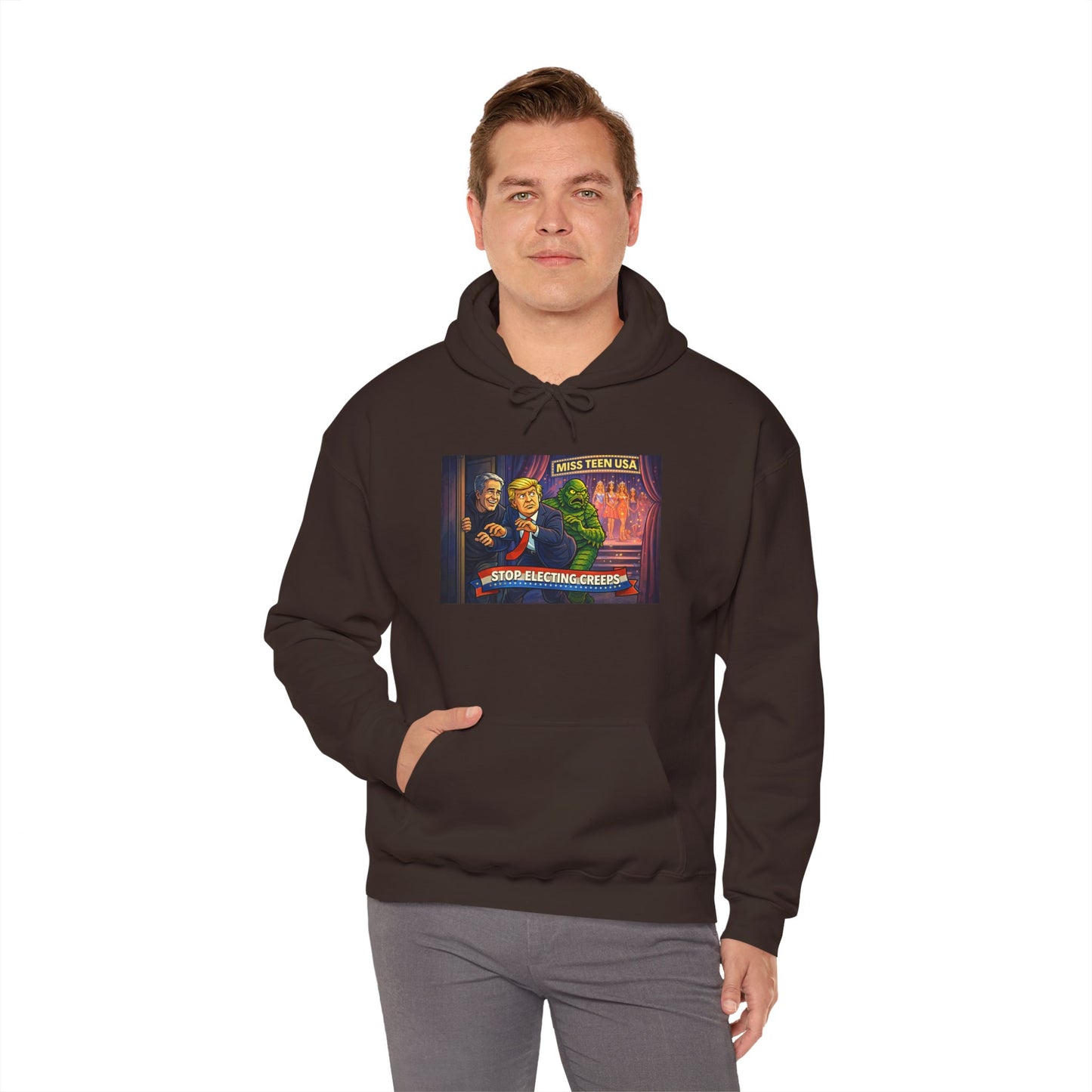 Hoodie — Retro Vintage Movie Poster "Bride of Frankenstein" Graphic Pullover