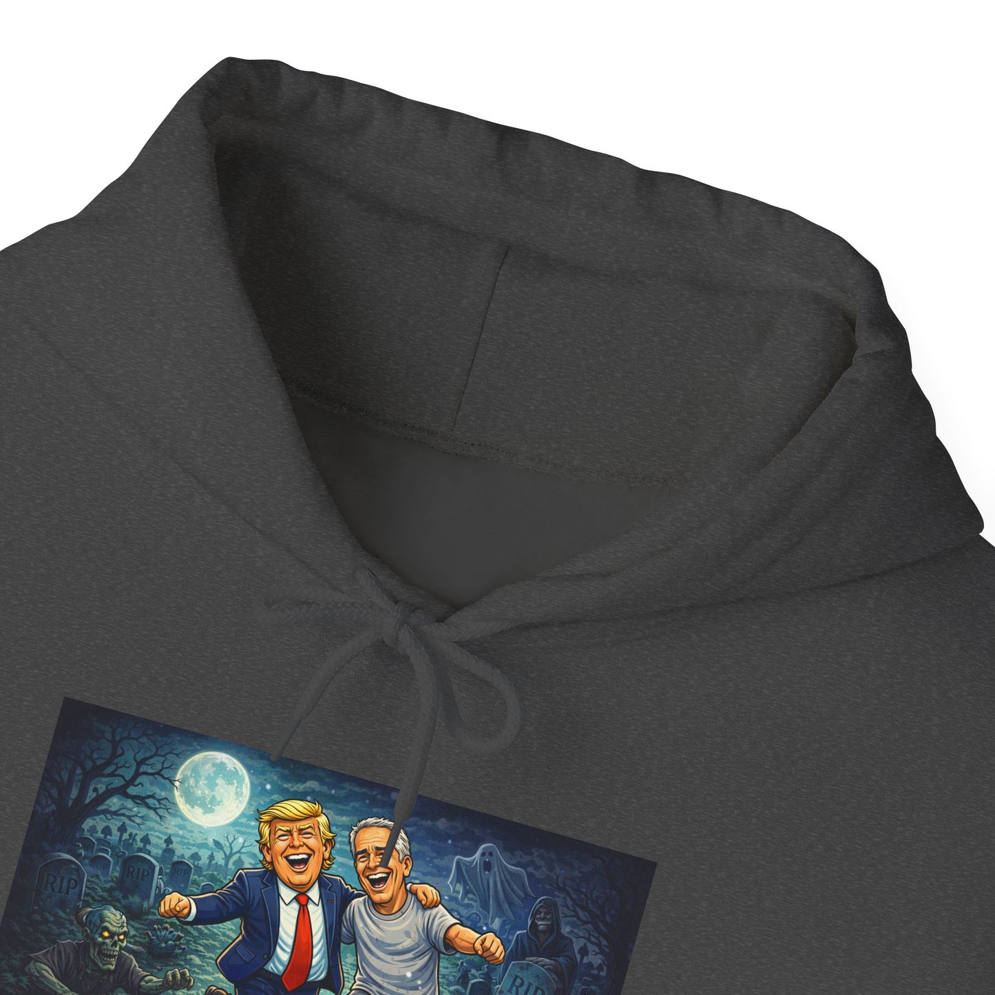 Political Comedy Hoodie — “Surrendering America” Satirical Graphic Sweatshirt