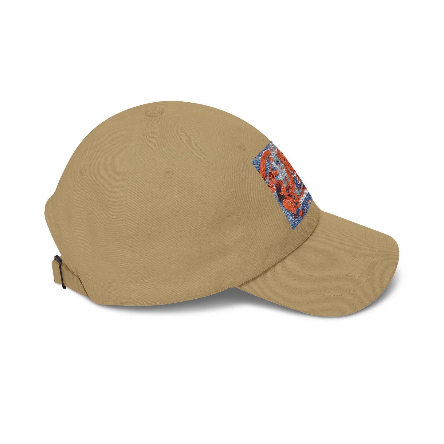 Dad Cap — Vintage Orange Lobsters Patch Hat