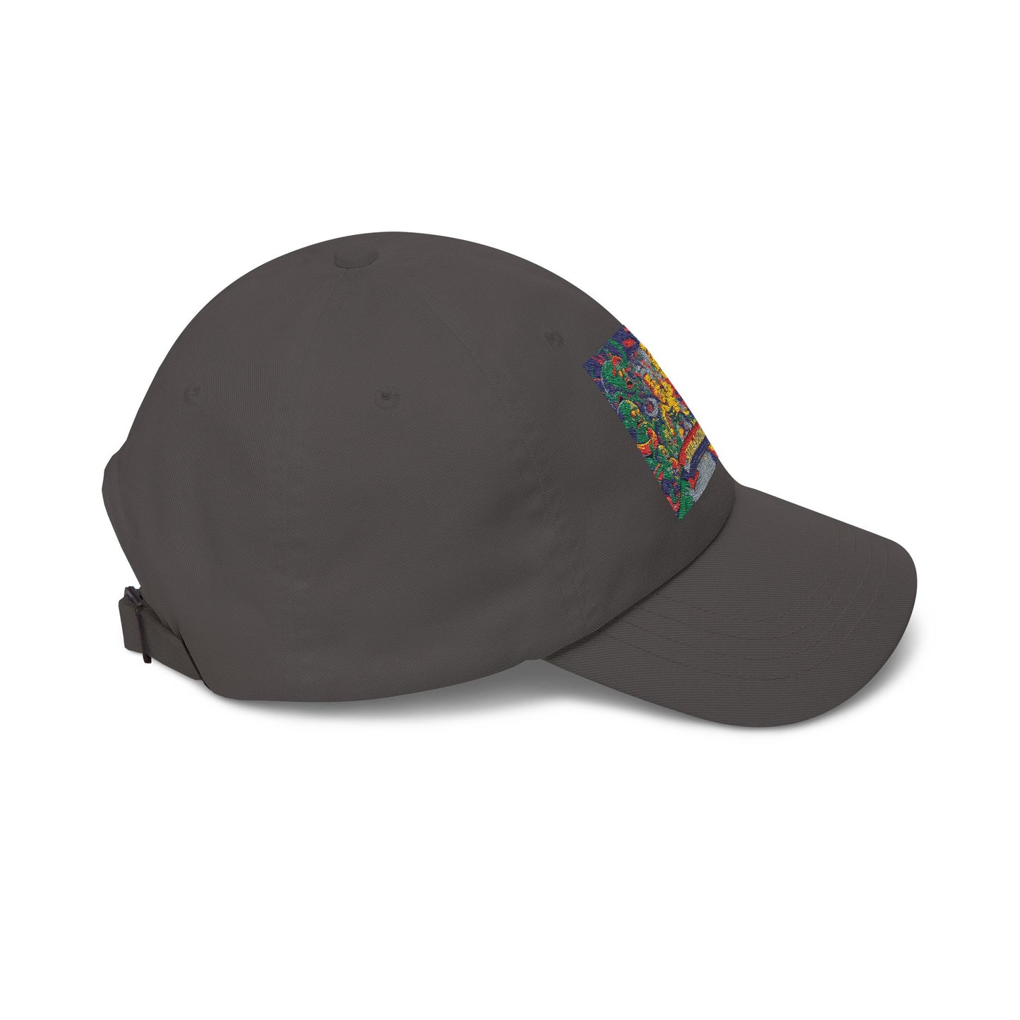 Dad Cap — Colorful Mosaic Smile Design