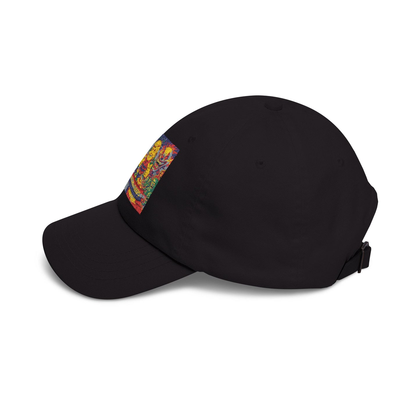 Dad Cap — Colorful Mosaic Smile Design