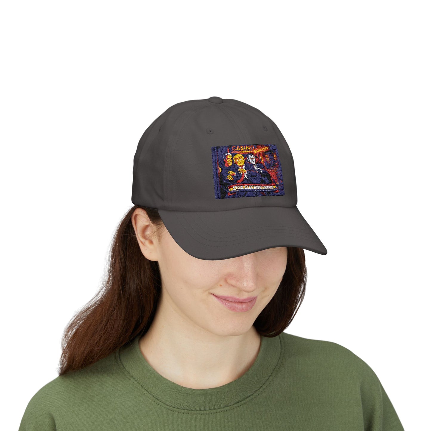 Dad Cap — Vintage Casino Poster Embroidered Baseball Hat