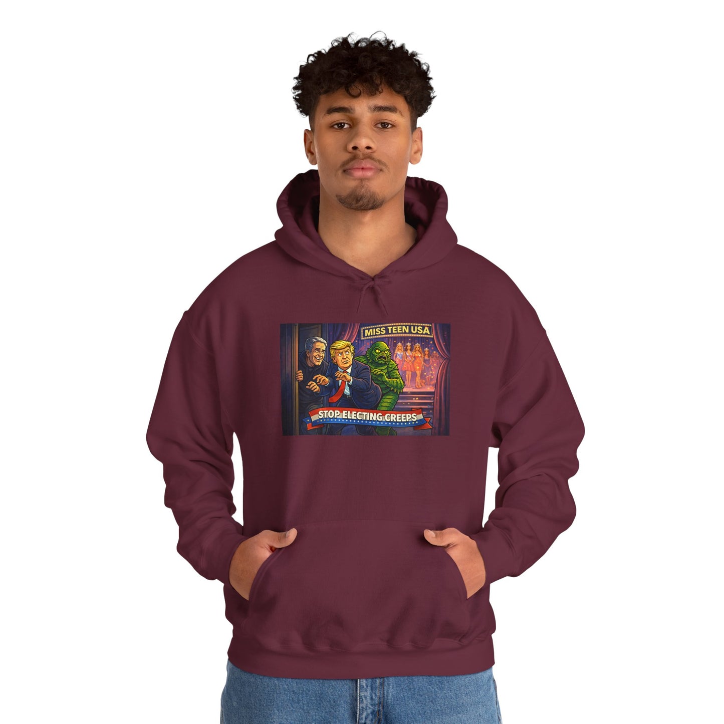 Hoodie — Retro Vintage Movie Poster "Bride of Frankenstein" Graphic Pullover