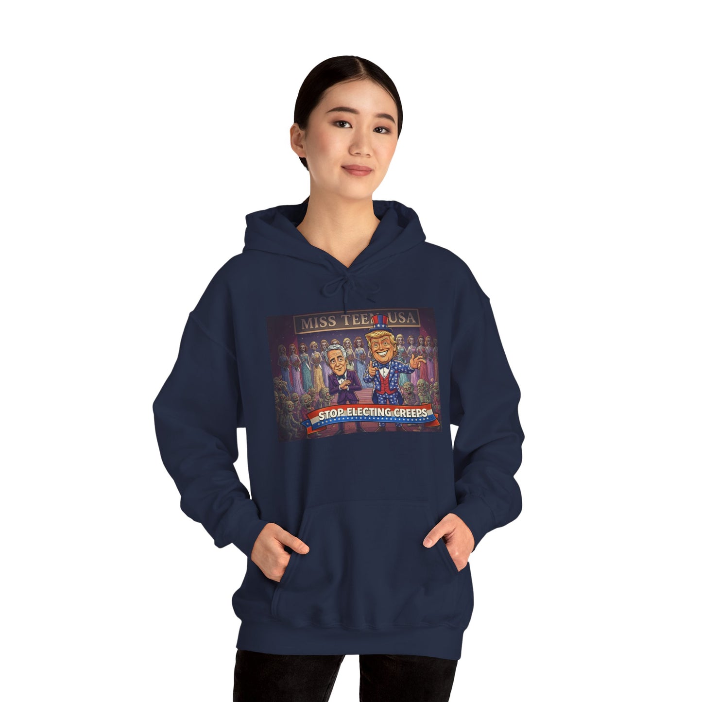 Miss LeFever Pageant Hoodie — Stage Reigning Queens Illustrated Sweatshirt