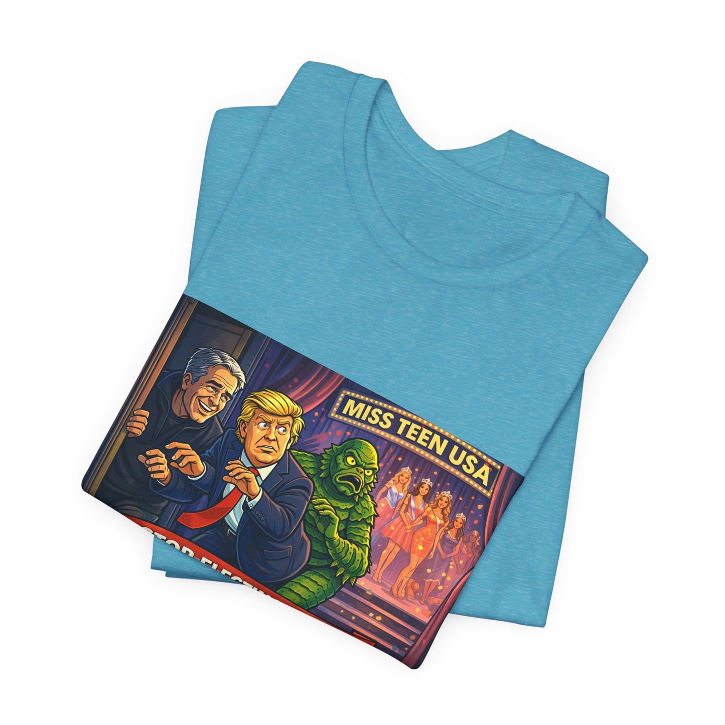 Stop Electing Creeps Tee — Political Satire Graphic Shirt