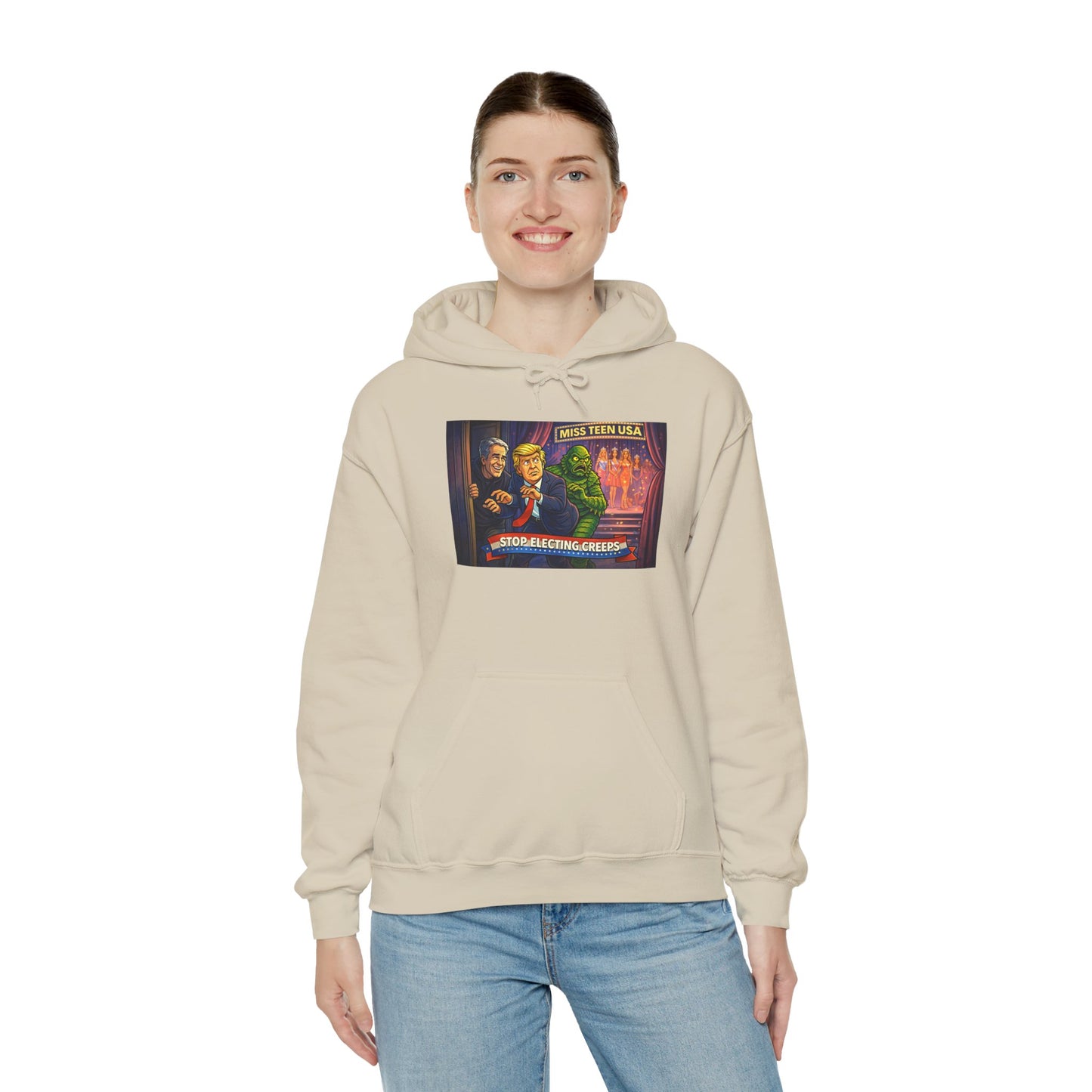 Hoodie — Retro Vintage Movie Poster "Bride of Frankenstein" Graphic Pullover