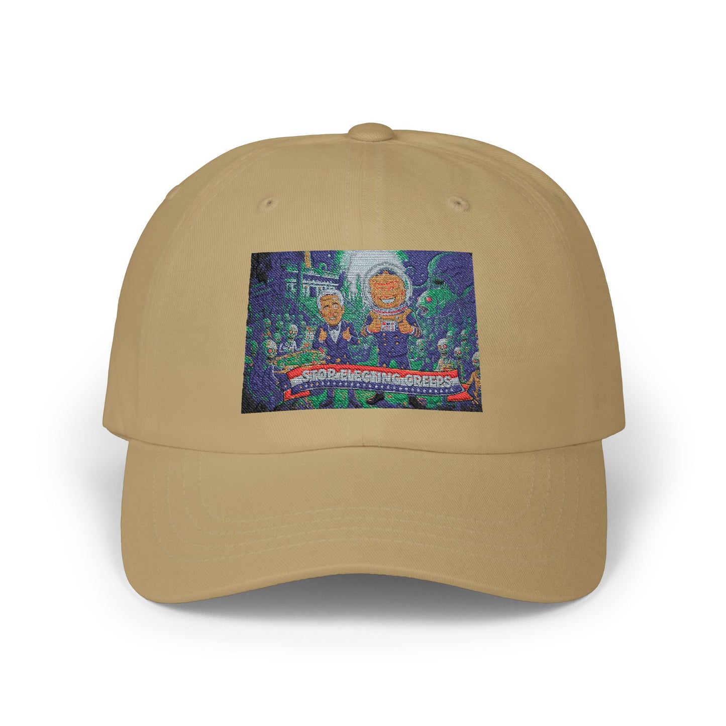 Dad Cap — Vintage Photo Mosaic Baseball Hat