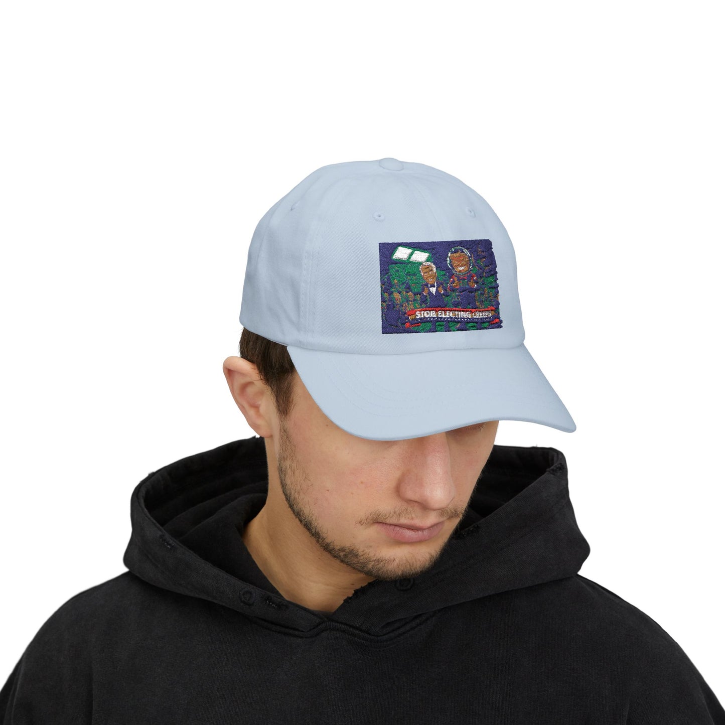 Dad Cap — 'Stop Electing Creeps' Political Statement Hat