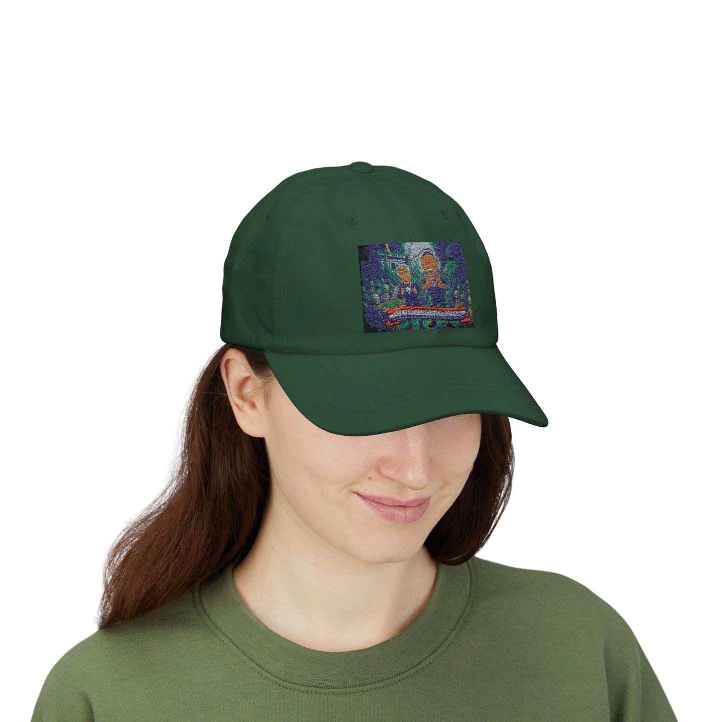 Dad Cap — Vintage Photo Mosaic Baseball Hat