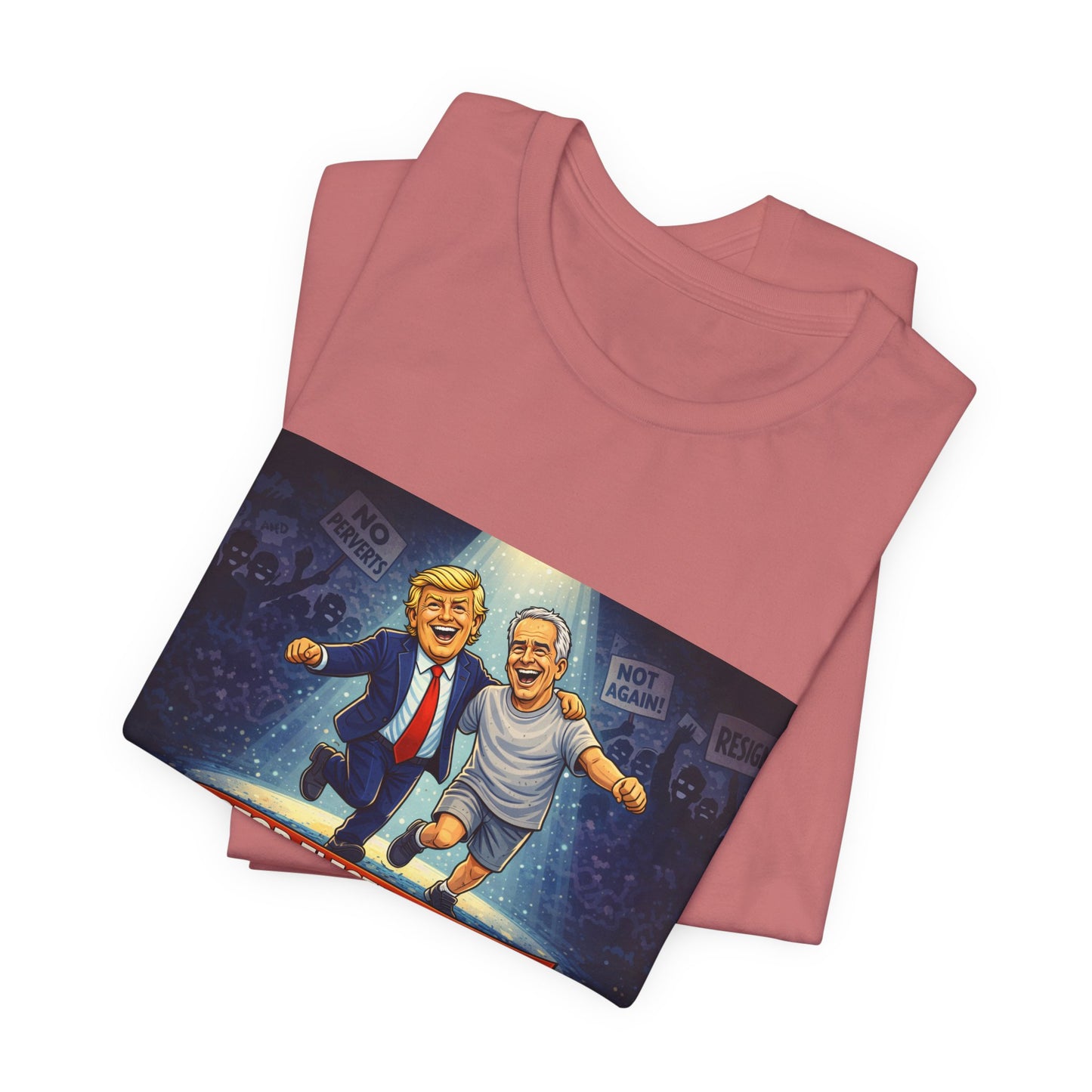 Graphic Tee — “Stop Electing Creeps” Political Protest T‑Shirt