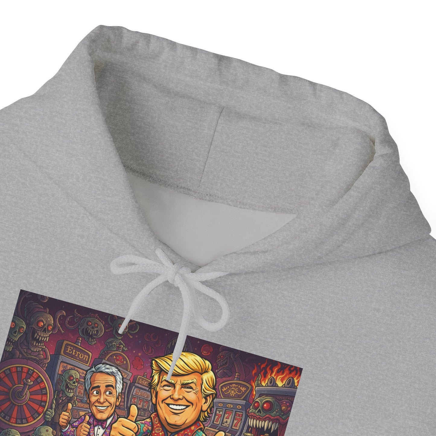 Political Satire Hoodie — "Stop Electing Creeps" Graphic Pullover