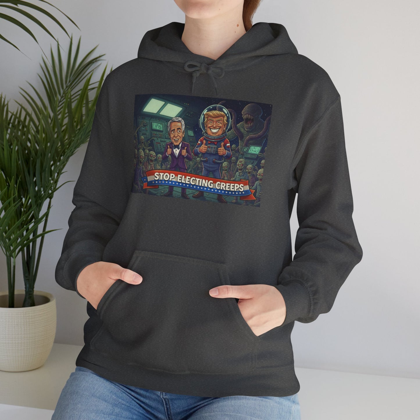 Gaming Crew Hoodie — 'Store-Selecting Griefers' Retro Arcade Design