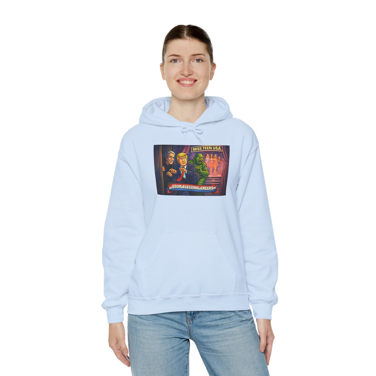 Hoodie — Retro Vintage Movie Poster "Bride of Frankenstein" Graphic Pullover