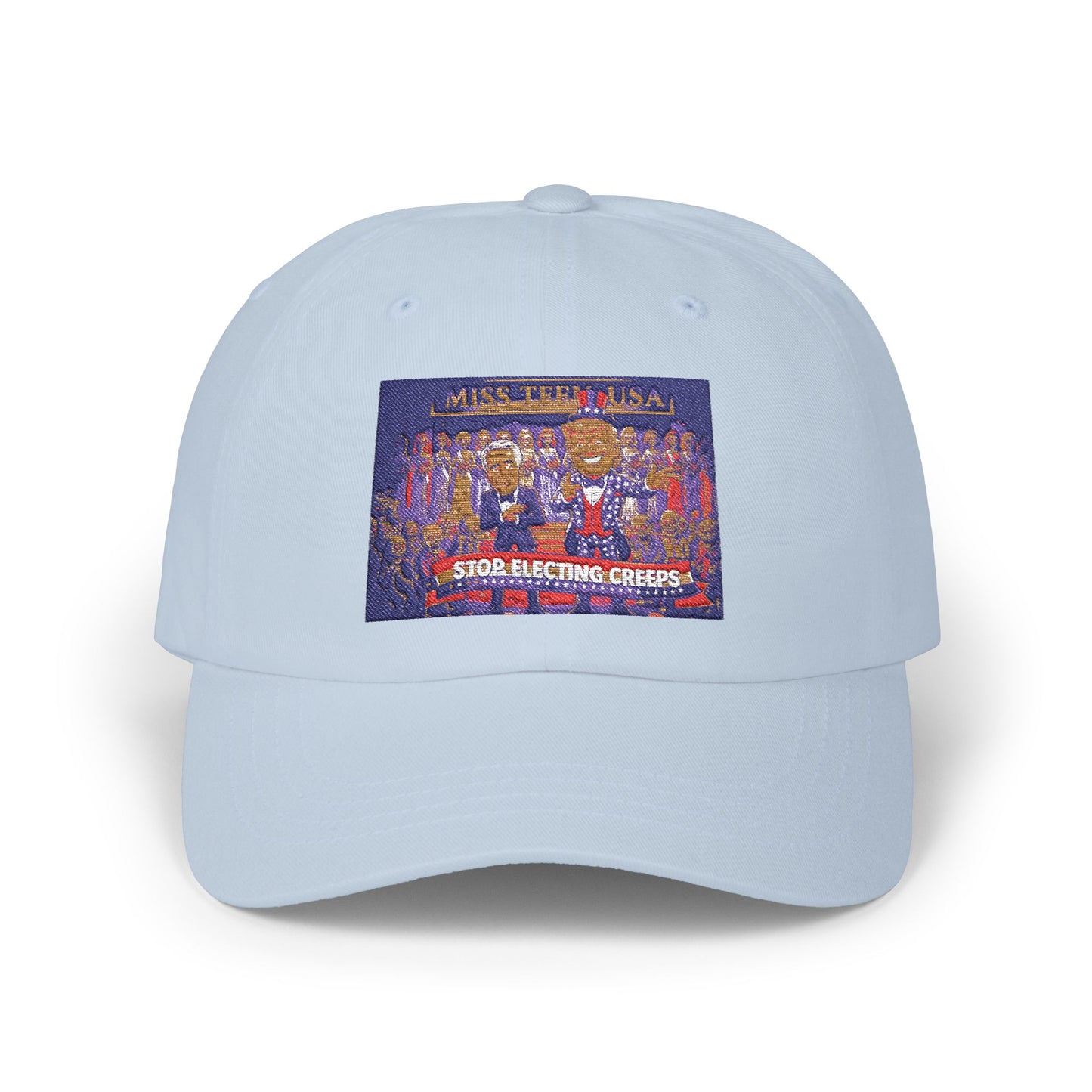 Dad Cap — Vintage Arcade 'Stop Kicking Sleep's' Graphic Hat