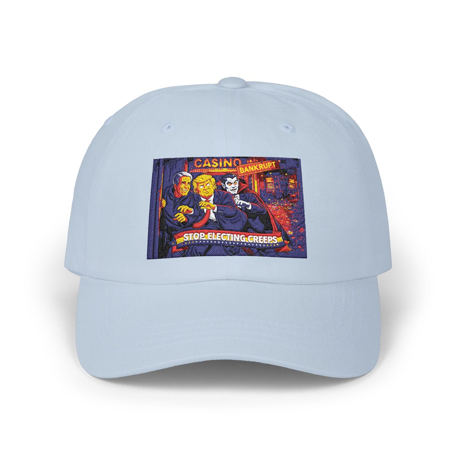 Dad Cap — Vintage Casino Poster Embroidered Baseball Hat