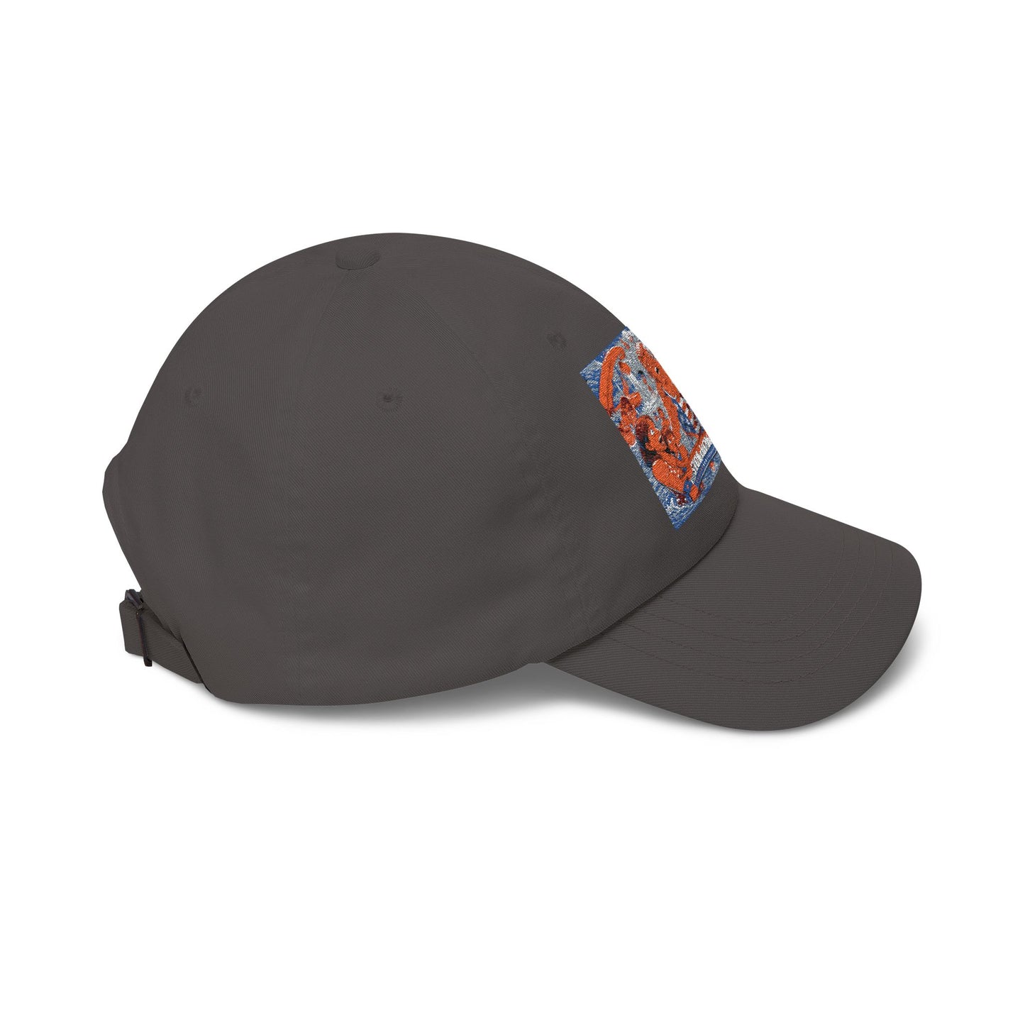 Dad Cap — Vintage Orange Lobsters Patch Hat