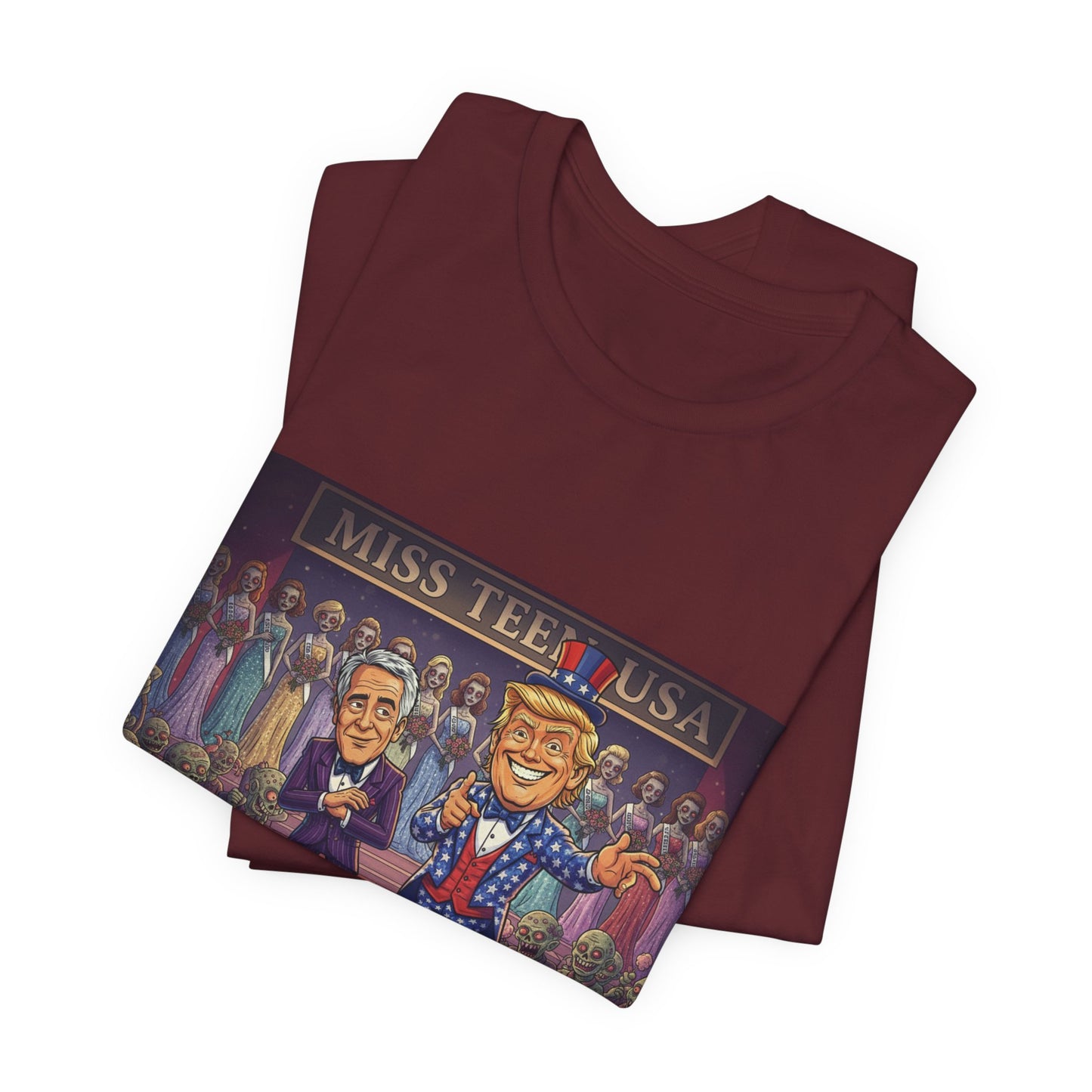 Political Satire Tee – "Stop Electing Creeps" Graphic Shirt