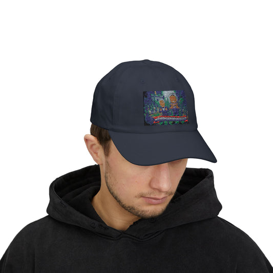 Dad Cap — Vintage Photo Mosaic Baseball Hat