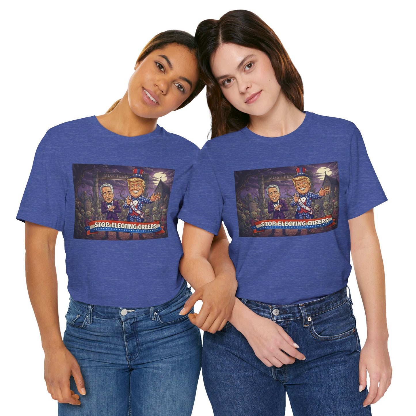 Stop Electing Creeps Political T‑Shirt — Satirical Anti‑Corruption Tee