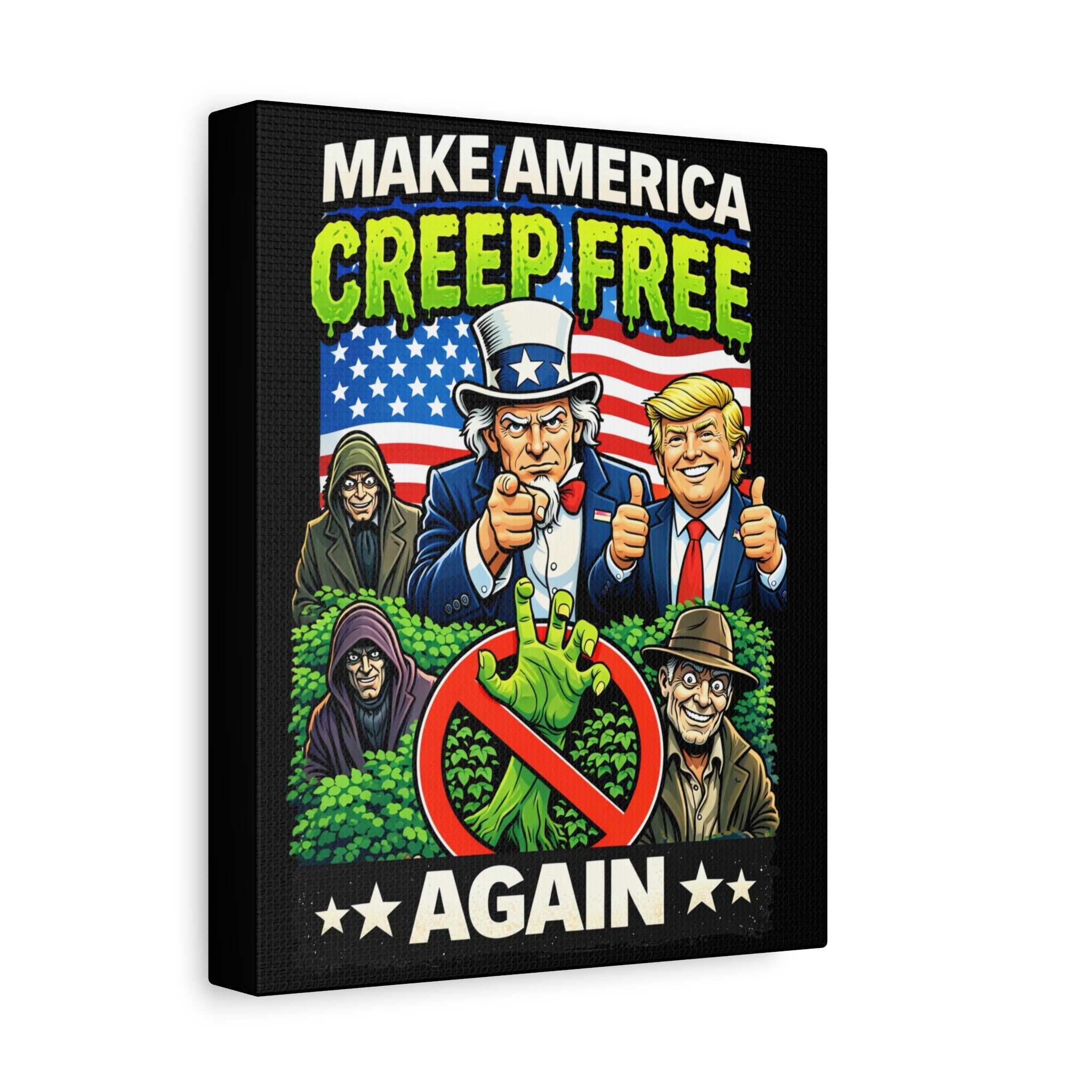 Make America Creep Free Again Canvas Art