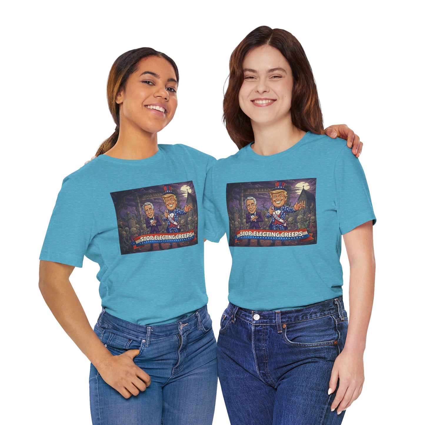 Stop Electing Creeps Political T‑Shirt — Satirical Anti‑Corruption Tee