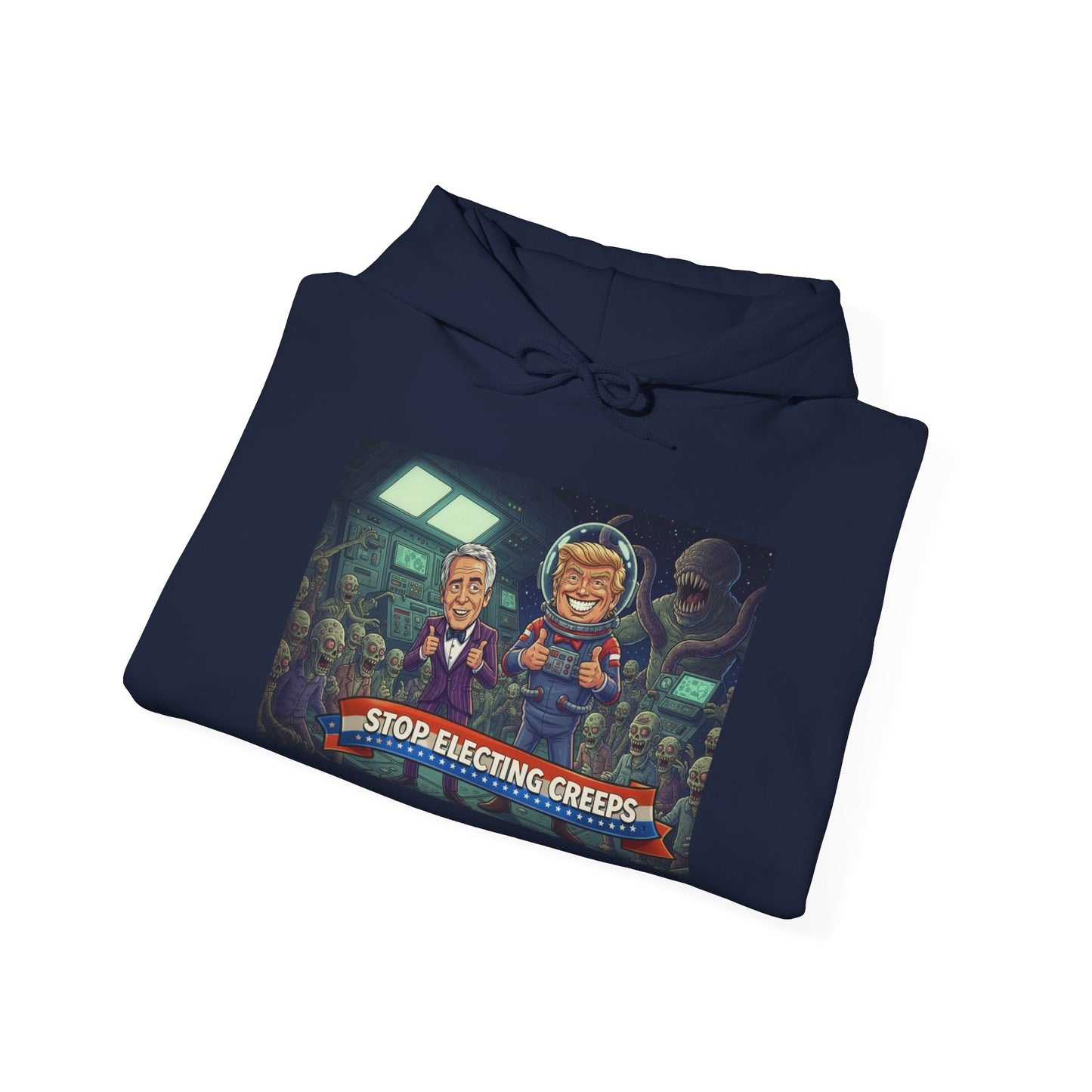 Gaming Crew Hoodie — 'Store-Selecting Griefers' Retro Arcade Design