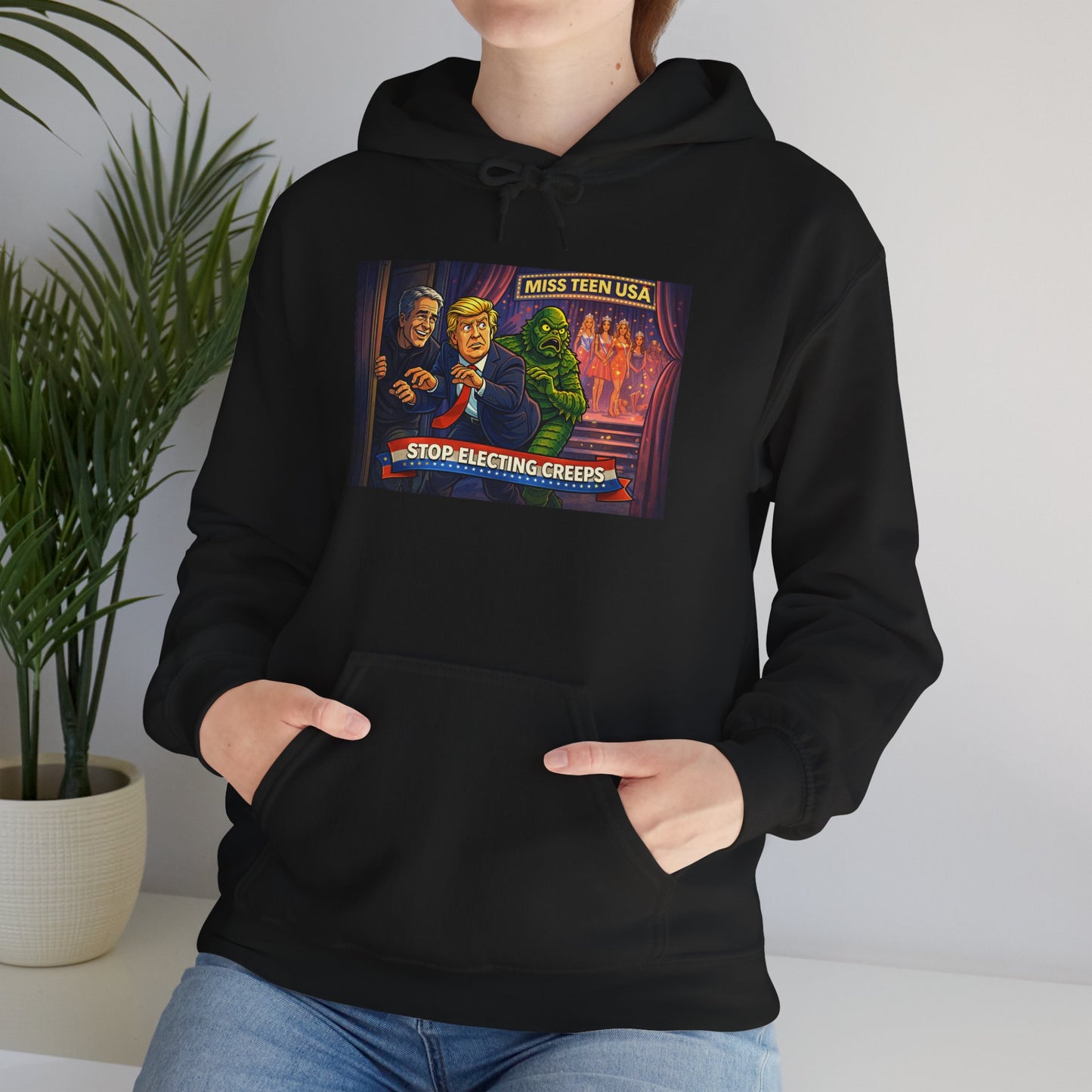 Hoodie — Retro Vintage Movie Poster "Bride of Frankenstein" Graphic Pullover
