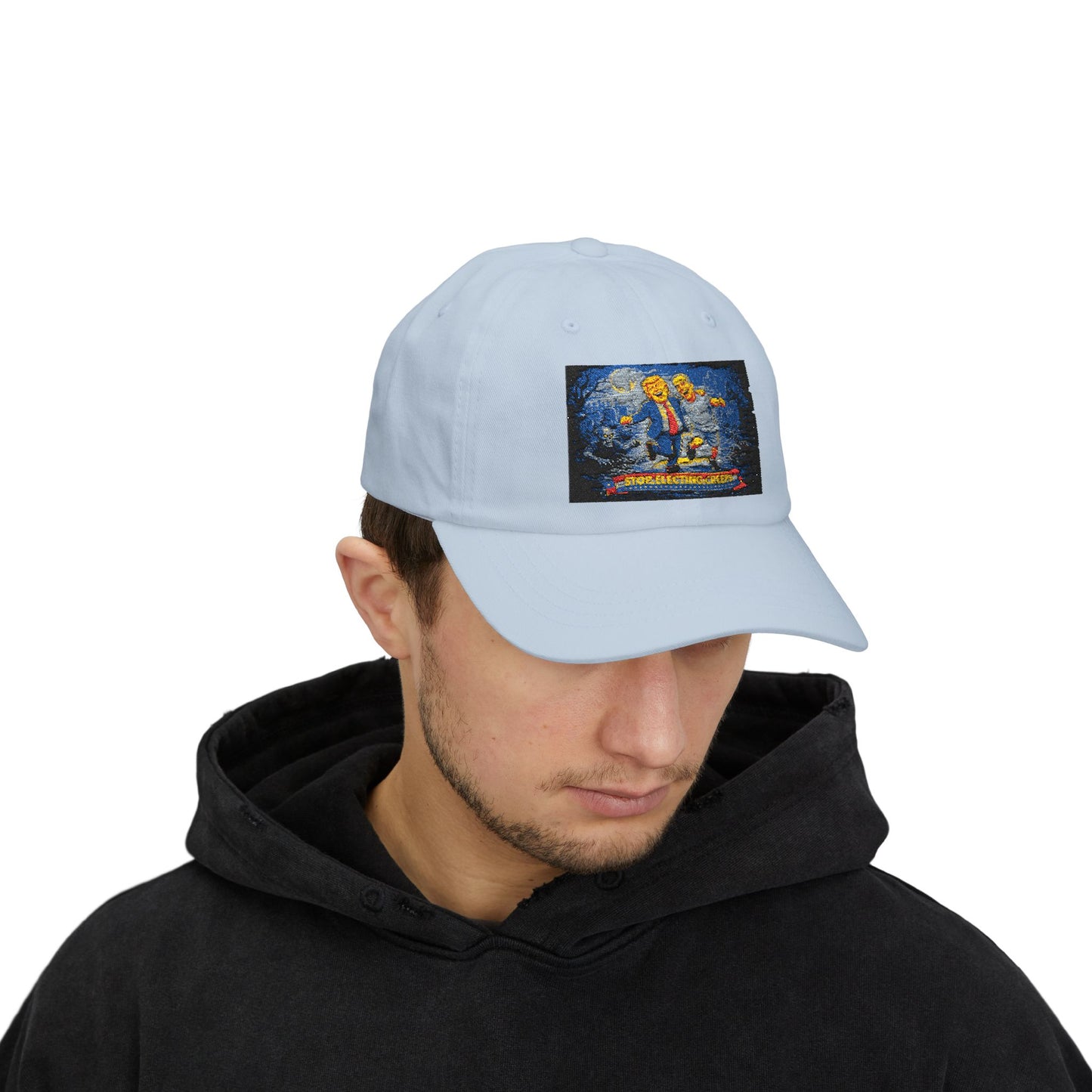 Dad Cap — Starry Night Surfing Patch Hat