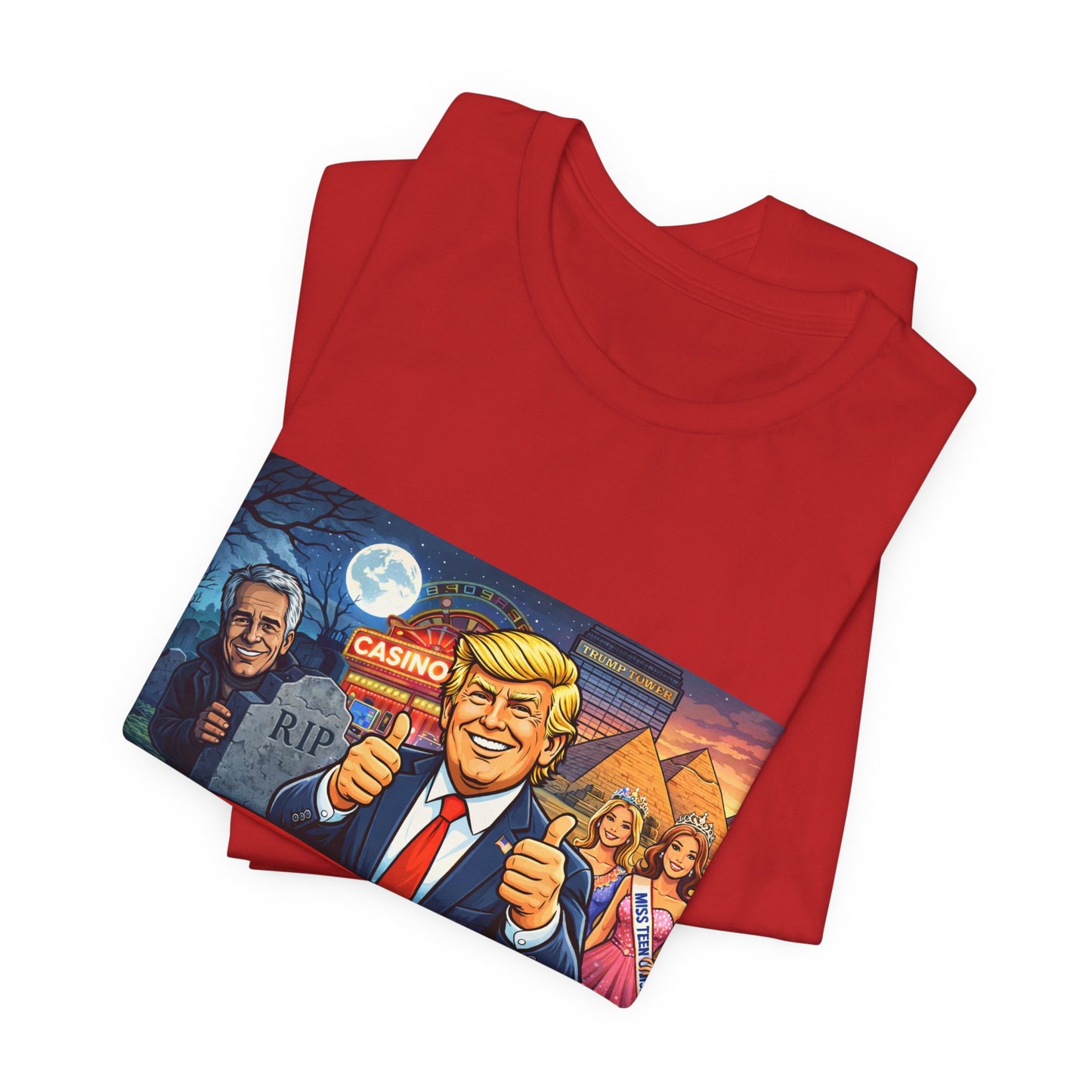 Stop Electing Creeps Tee — Satirical Political Graphic T‑Shirt