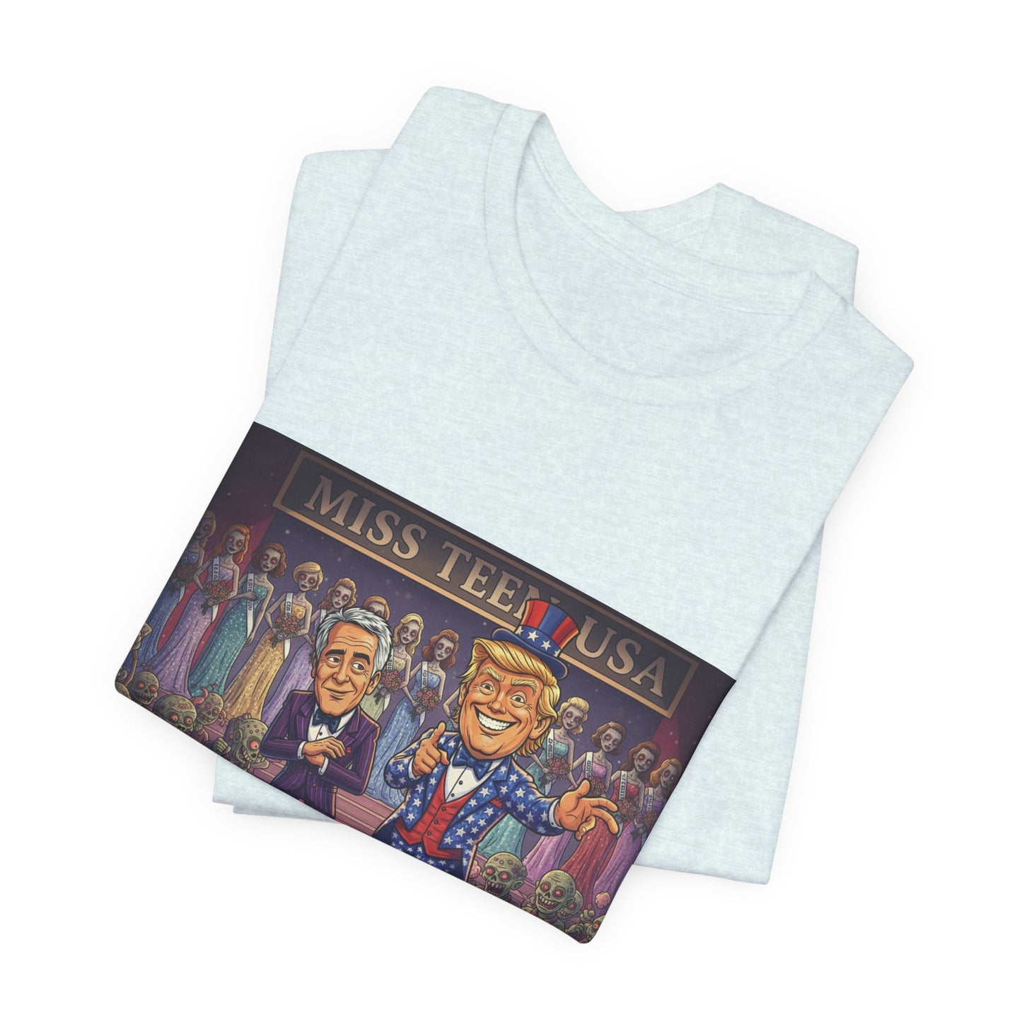 Political Satire Tee – "Stop Electing Creeps" Graphic Shirt