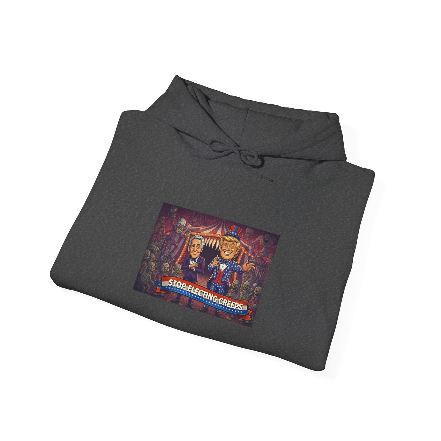 Retro Campfire Hoodie — "Good Vibes, Great Friends" Graphic Hooded Sweatshirt