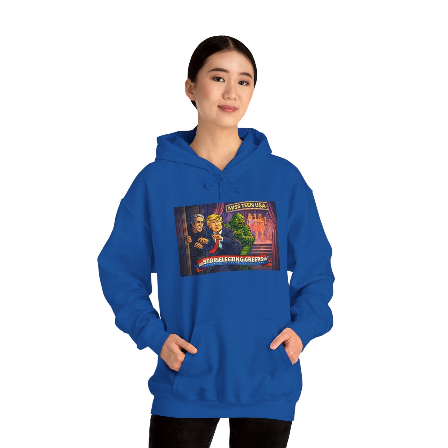 Hoodie — Retro Vintage Movie Poster "Bride of Frankenstein" Graphic Pullover
