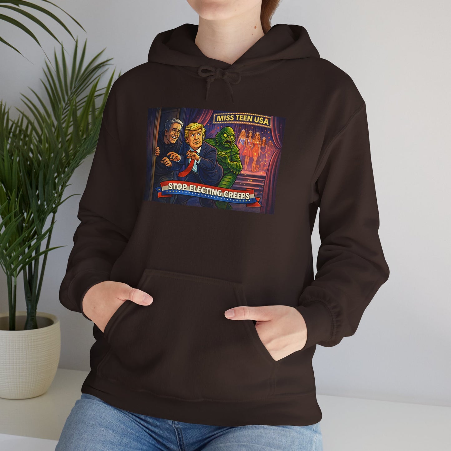 Hoodie — Retro Vintage Movie Poster "Bride of Frankenstein" Graphic Pullover