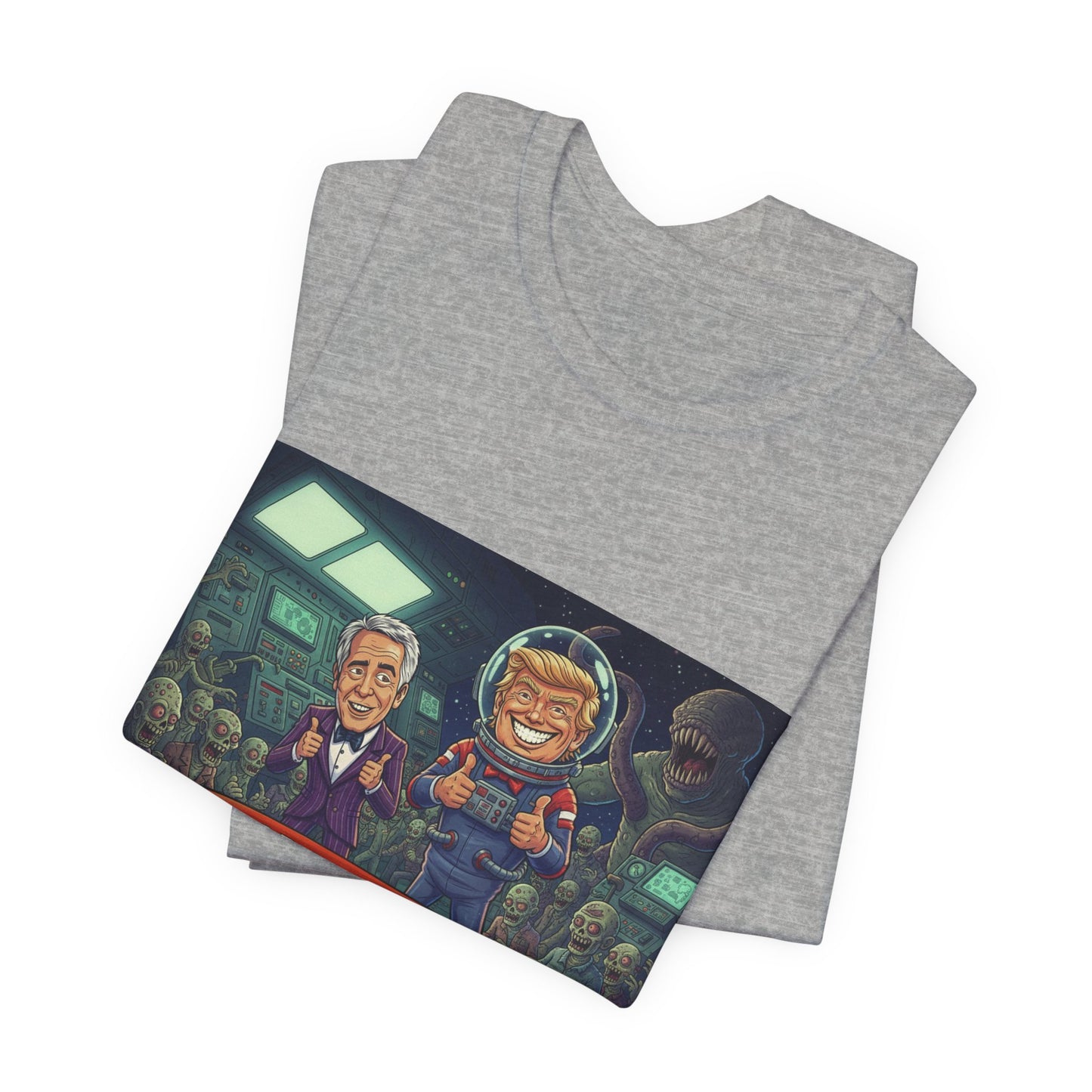 Political Satire Tee — “Stop Electing Creeps” Graphic Shirt