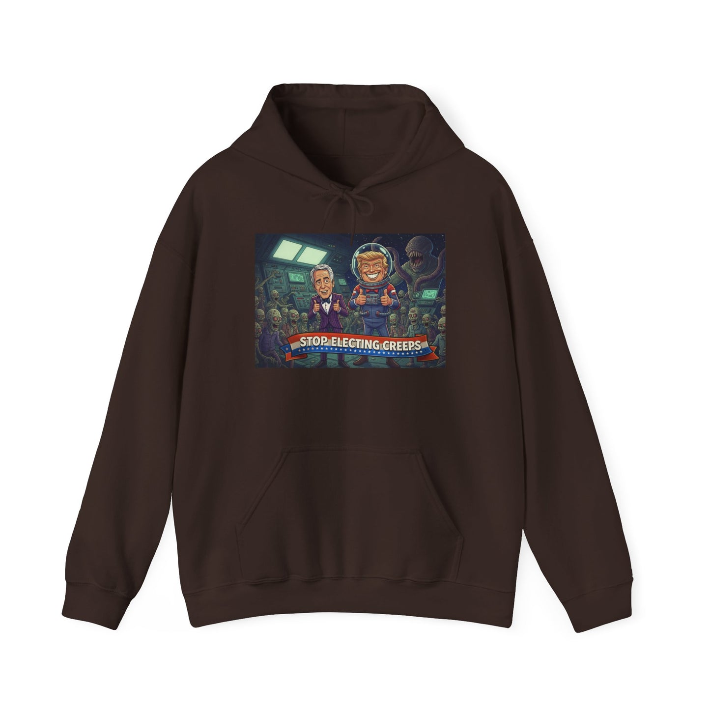 Gaming Crew Hoodie — 'Store-Selecting Griefers' Retro Arcade Design