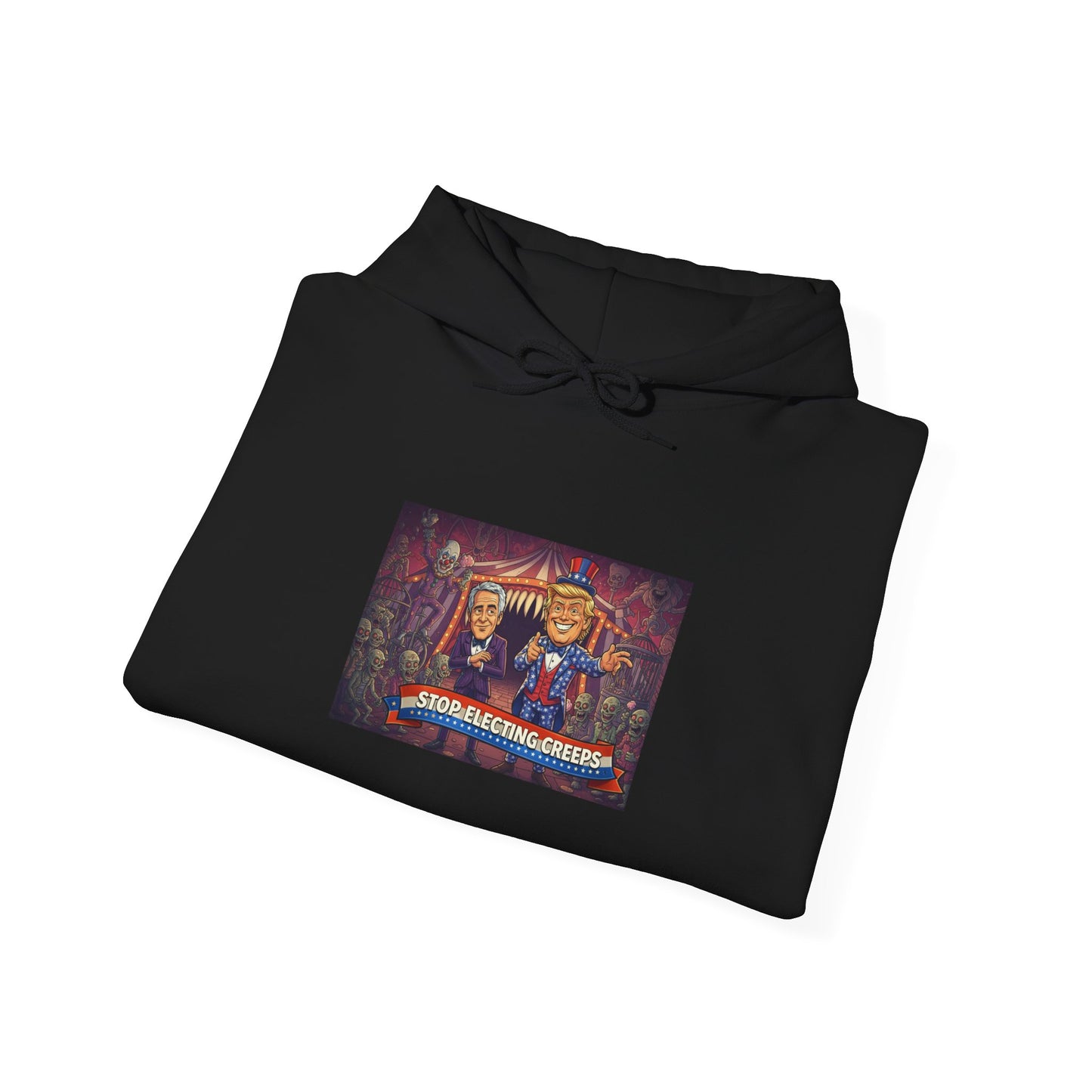 Retro Campfire Hoodie — "Good Vibes, Great Friends" Graphic Hooded Sweatshirt