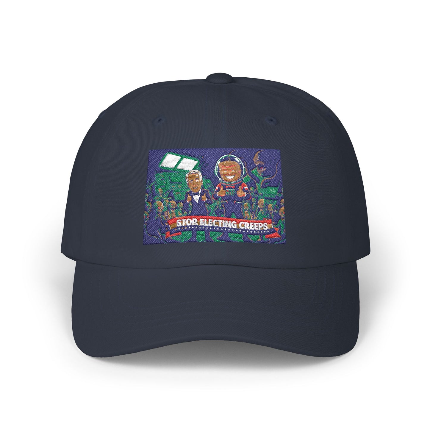 Dad Cap — 'Stop Electing Creeps' Political Statement Hat