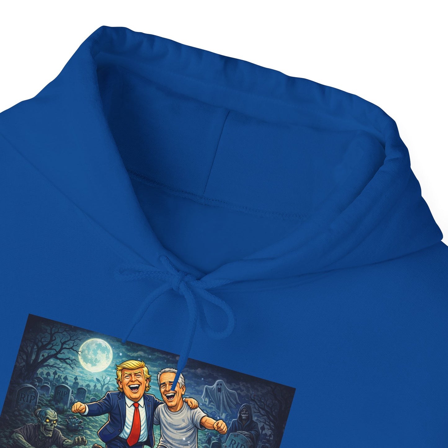 Political Comedy Hoodie — “Surrendering America” Satirical Graphic Sweatshirt