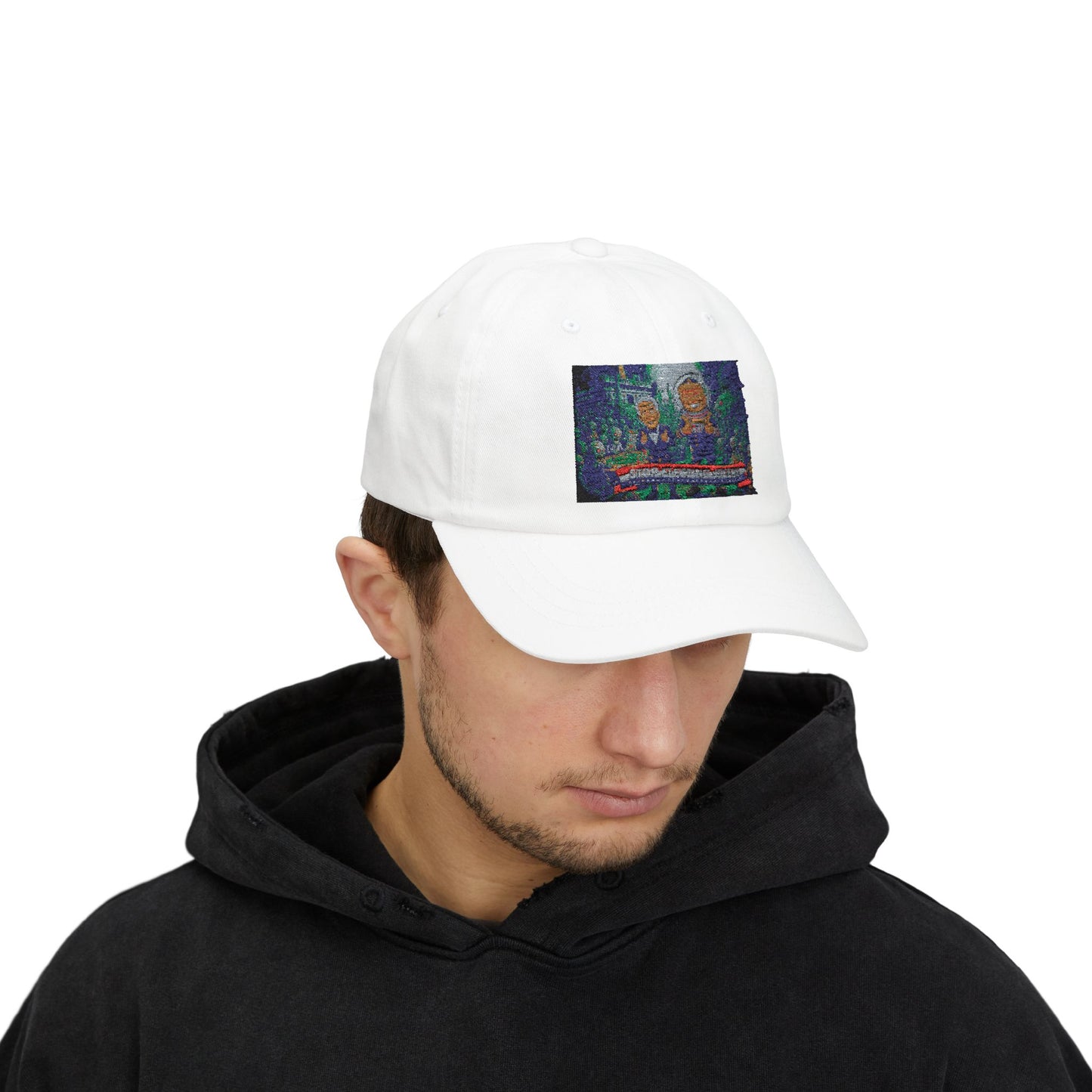 Dad Cap — Vintage Photo Mosaic Baseball Hat