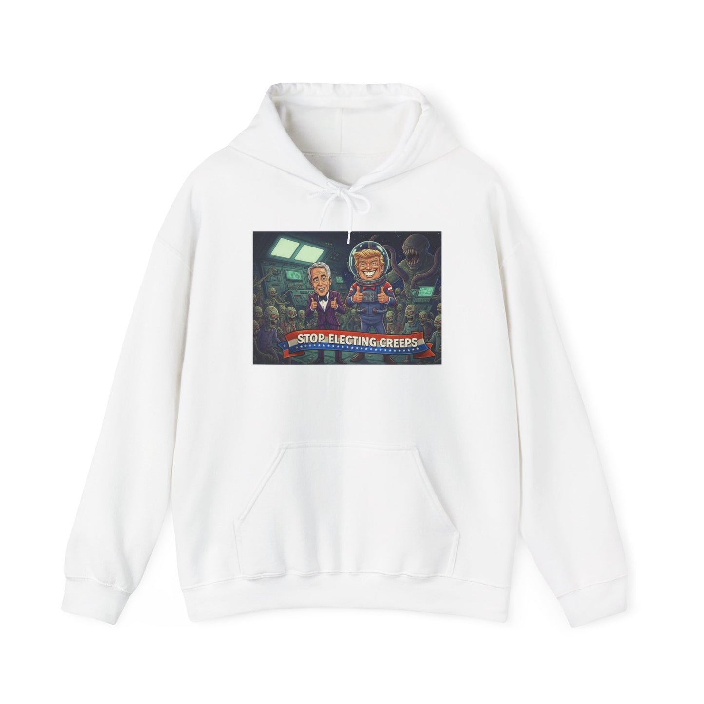 Gaming Crew Hoodie — 'Store-Selecting Griefers' Retro Arcade Design