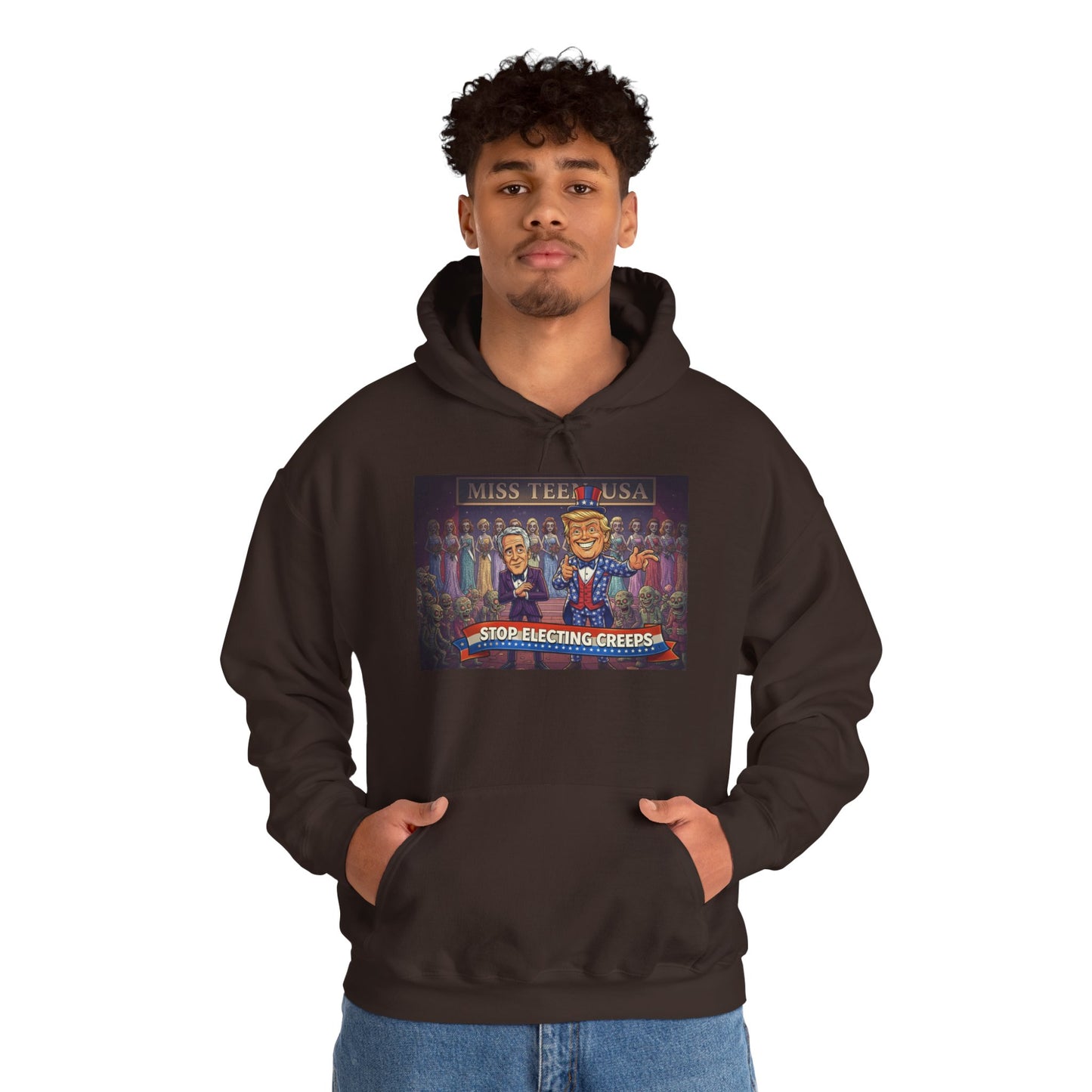 Miss LeFever Pageant Hoodie — Stage Reigning Queens Illustrated Sweatshirt