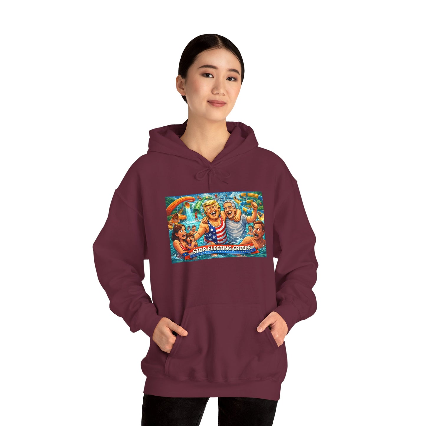 Hoodie | Retro Beach Lifeguard Vintage Surf Crew Design