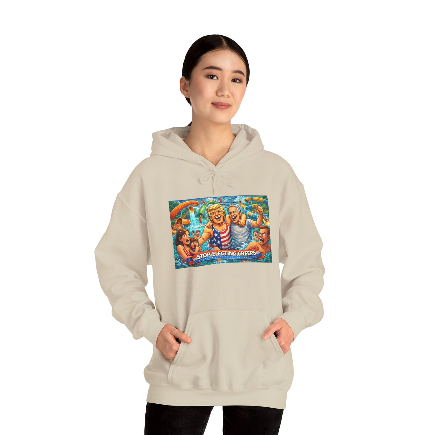 Hoodie | Retro Beach Lifeguard Vintage Surf Crew Design
