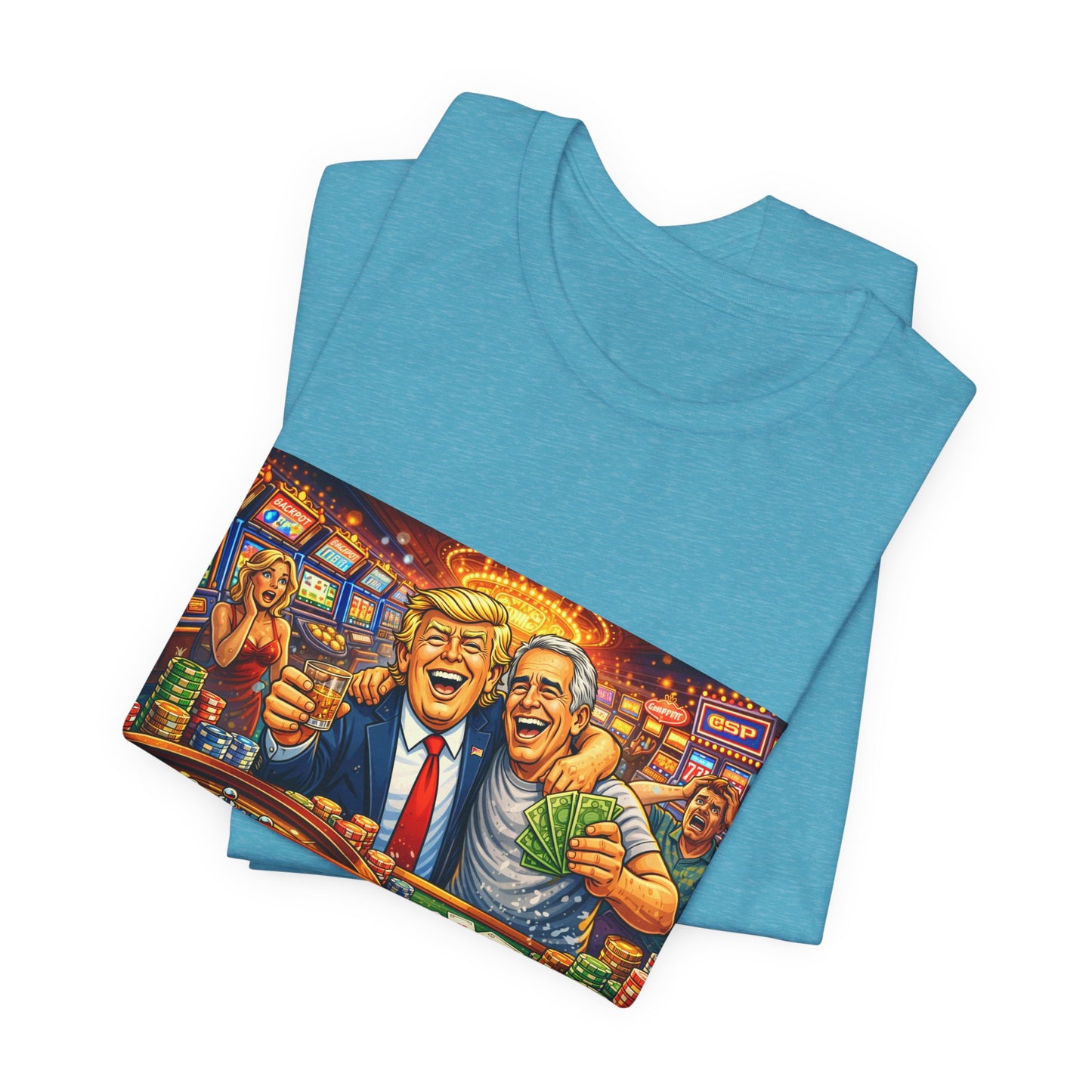 Stop Electing Creeps Graphic Tee — Political Satire T‑Shirt