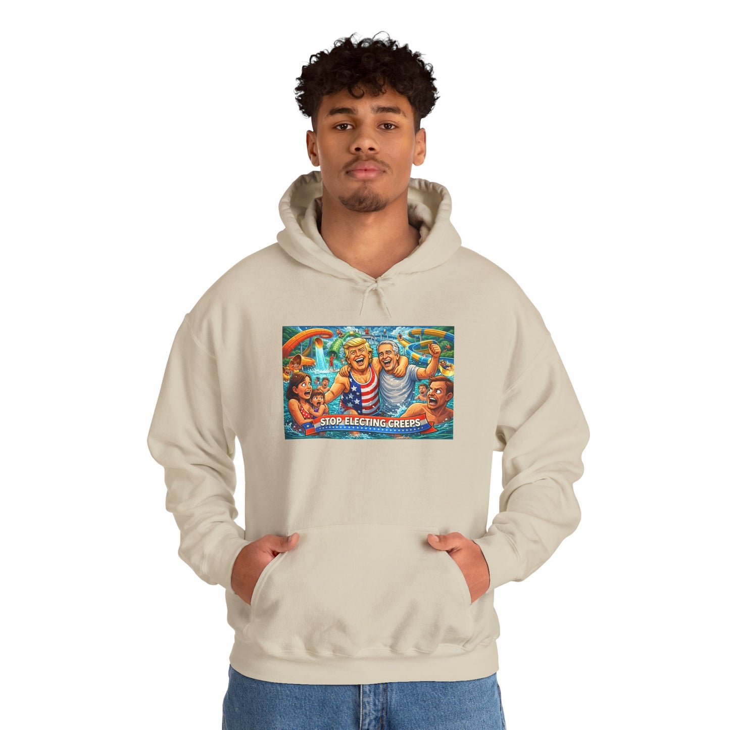 Hoodie | Retro Beach Lifeguard Vintage Surf Crew Design