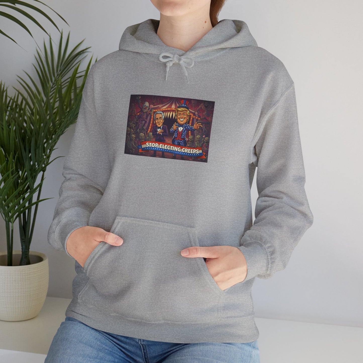 Retro Campfire Hoodie — "Good Vibes, Great Friends" Graphic Hooded Sweatshirt