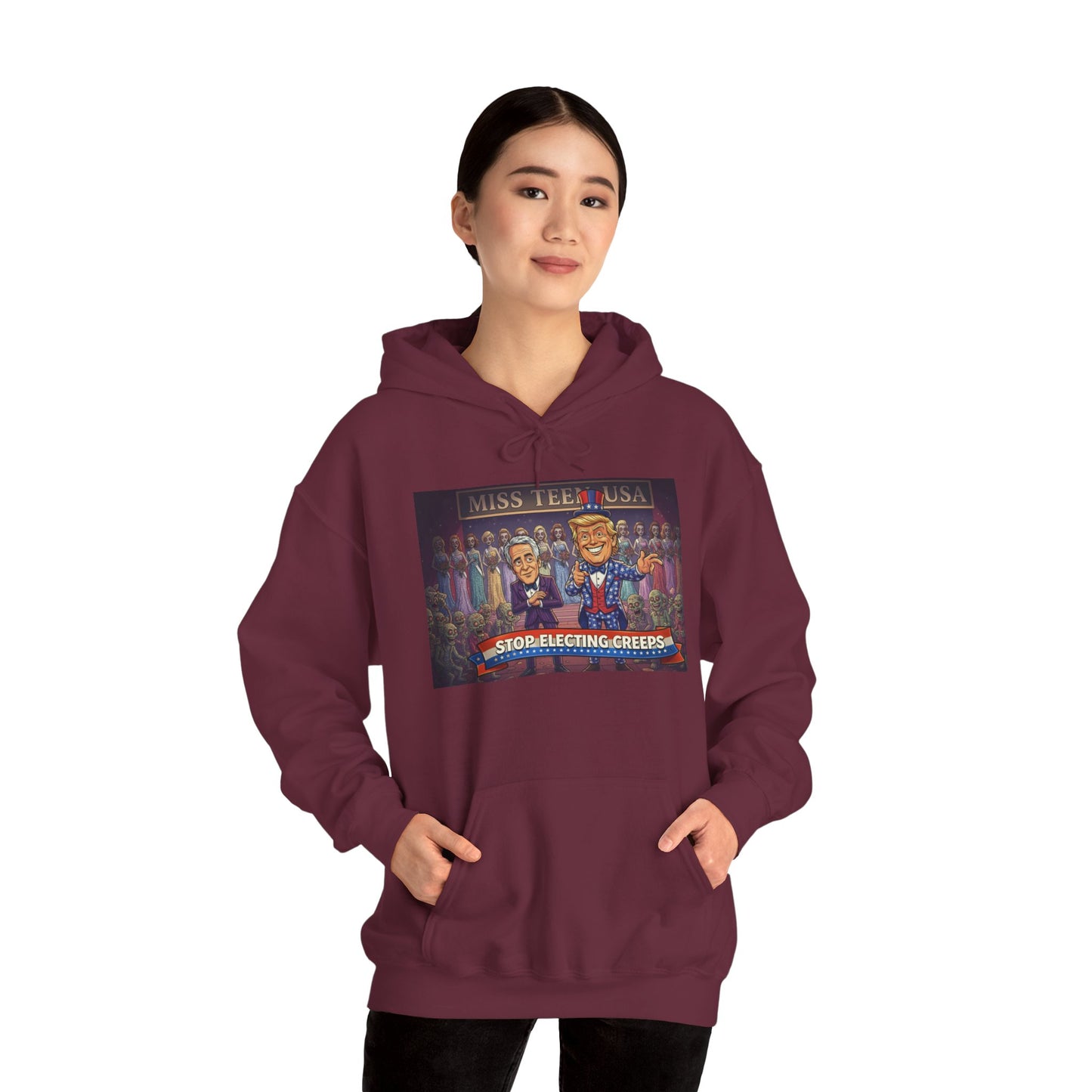 Miss LeFever Pageant Hoodie — Stage Reigning Queens Illustrated Sweatshirt