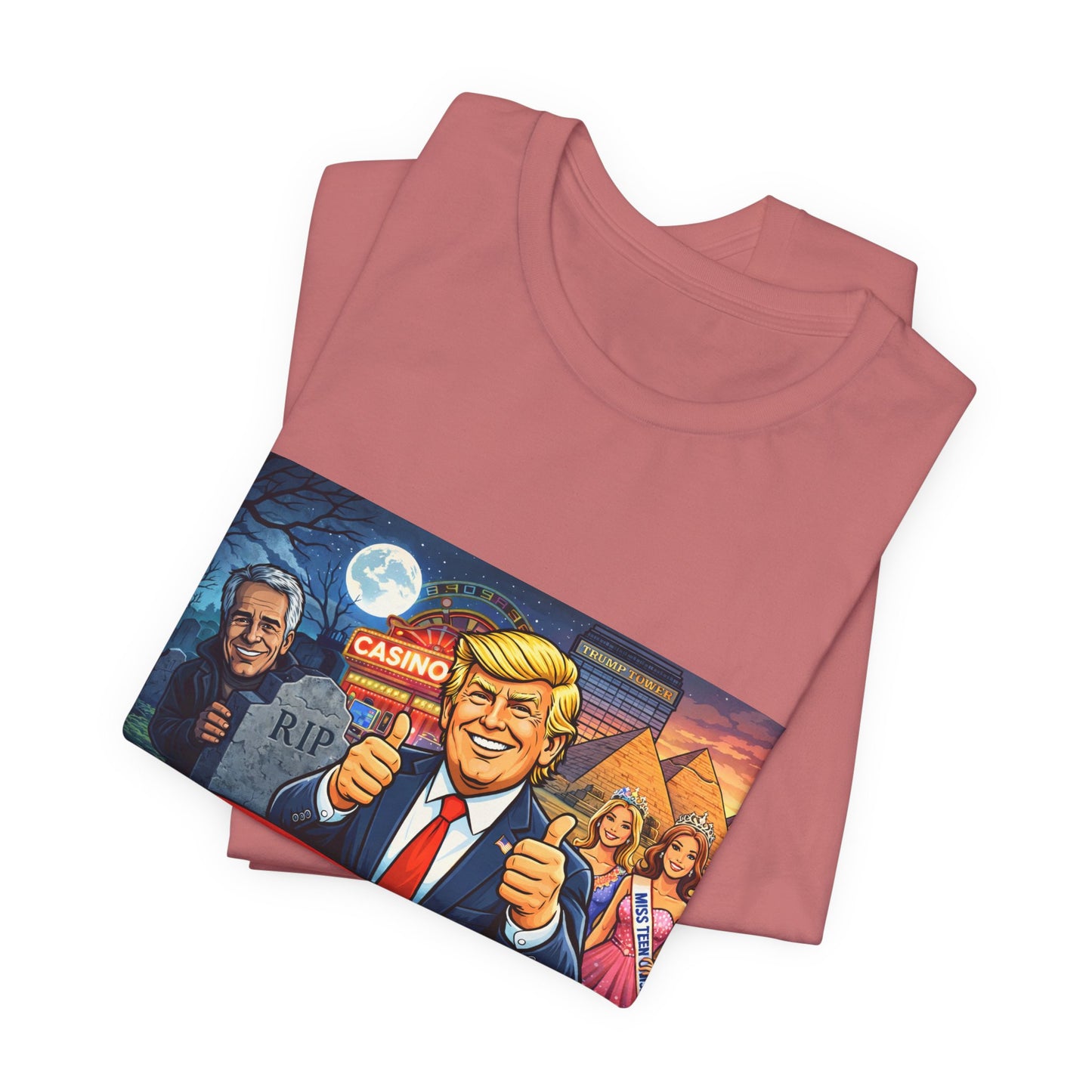 Stop Electing Creeps Tee — Satirical Political Graphic T‑Shirt