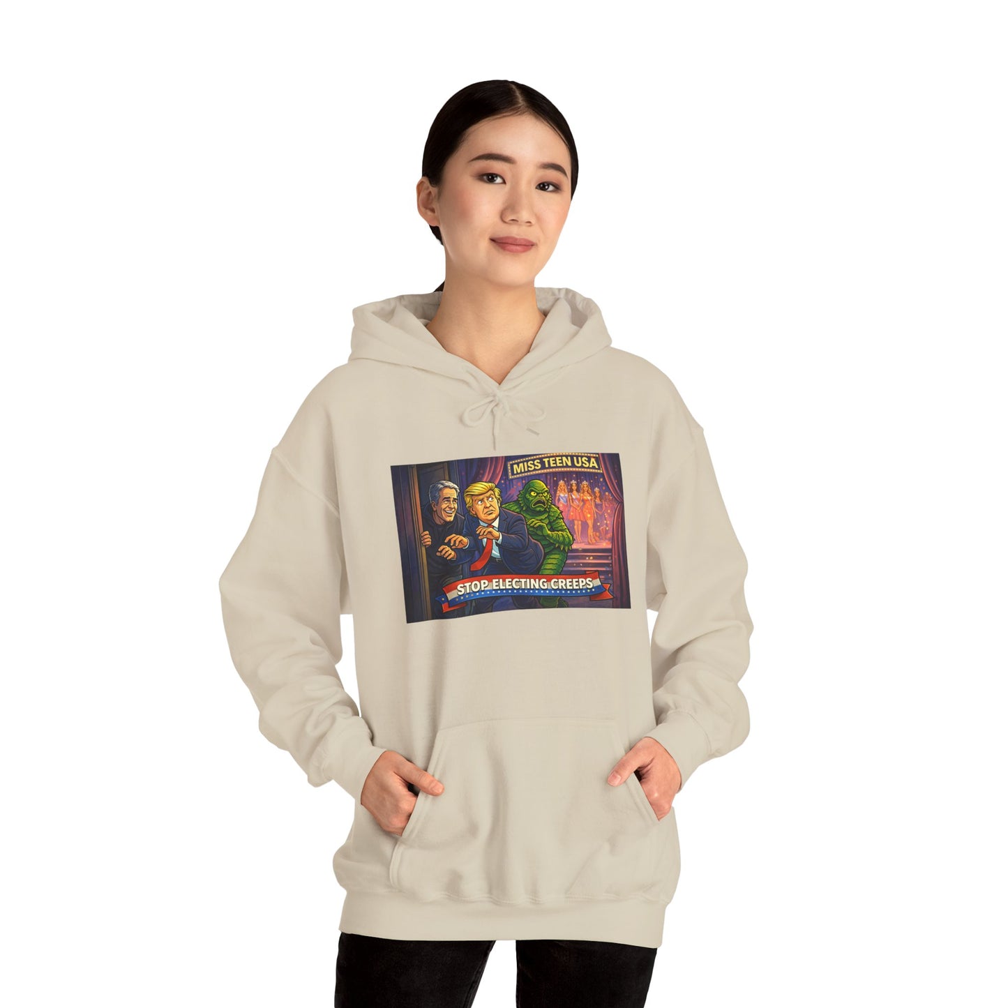 Hoodie — Retro Vintage Movie Poster "Bride of Frankenstein" Graphic Pullover